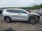 2019 Hyundai Santa Fe Se Silver vin: 5NMS2CAD8KH098347