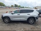 2019 Hyundai Santa Fe Se Silver vin: 5NMS2CAD8KH098347