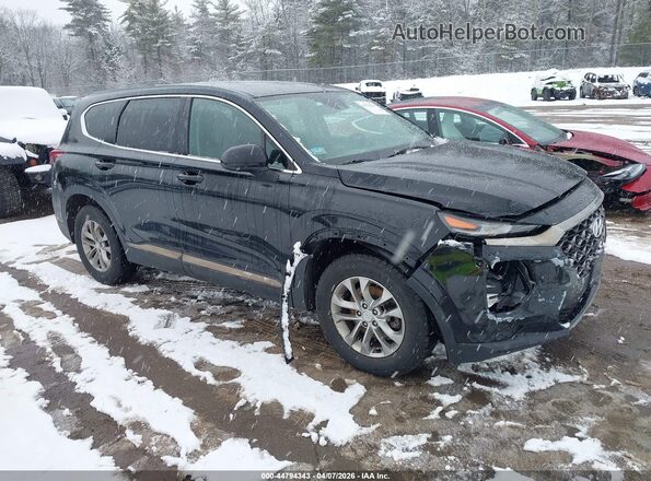 5NMS2CAD9KH036911 2019 HYUNDAI SANTA FE Black Przód prawy