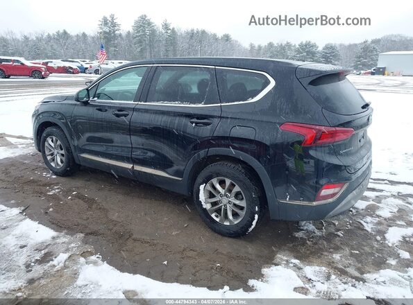 5NMS2CAD9KH036911 2019 HYUNDAI SANTA FE Black Tył lewy