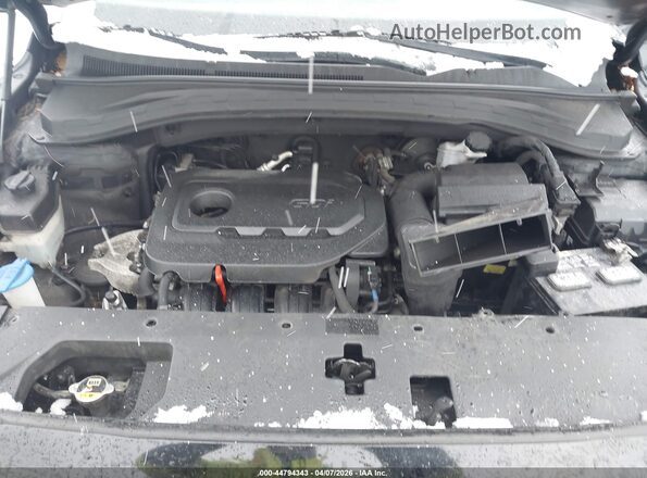 5NMS2CAD9KH036911 2019 HYUNDAI SANTA FE Black Widok z tyłu