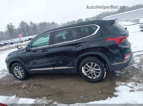 5NMS2CAD9KH036911 2019 HYUNDAI SANTA FE Black Widok wnętrza 360 stopni