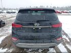 2019 Hyundai Santa Fe Se Black vin: 5NMS2CAD9KH036911