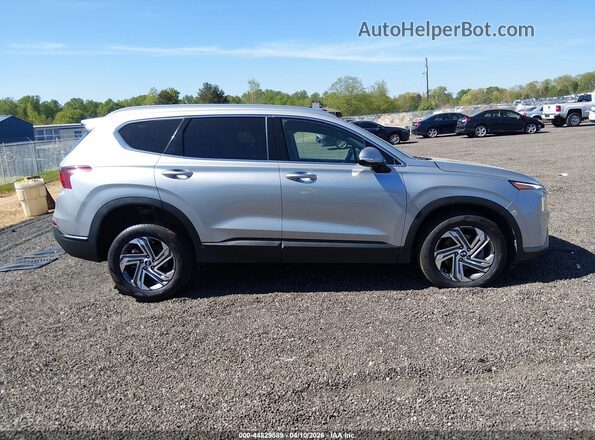 5NMS2DAJ1PH609576 2023 HYUNDAI SANTA FE Серебряный Вид задней части салона
