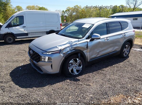 5NMS2DAJ1PH609576 2023 HYUNDAI SANTA FE Серебряный Передняя левая четверть