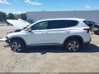 2021 Hyundai Santa Fe Sel White vin: 5NMS2DAJ4MH344132