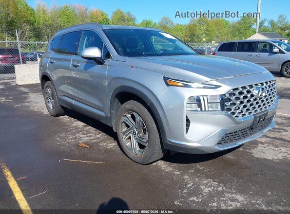 5NMS2DAJ4MH368169 2021 HYUNDAI SANTA FE Серебряный Передняя правая четверть