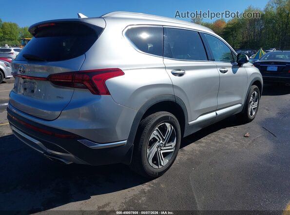 5NMS2DAJ4MH368169 2021 HYUNDAI SANTA FE Серебряный Задняя правая четверть