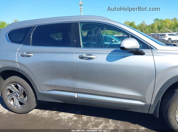 5NMS2DAJ4MH368169 2021 HYUNDAI SANTA FE Серебряный Вид задней части салона