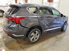 2022 Hyundai Santa Fe Sel Gray vin: 5NMS2DAJ4NH379206