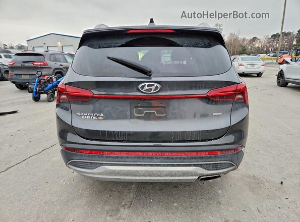 5NMS2DAJ6MH350126 2021 HYUNDAI SANTA Серый Вид сзади