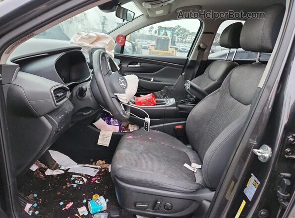 5NMS2DAJ6MH350126 2021 HYUNDAI SANTA Серый Вид салона спереди