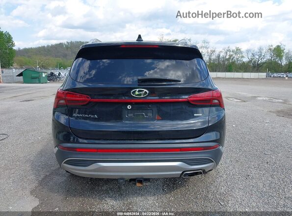 5NMS2DAJ6NH411511 2022 HYUNDAI SANTA FE Black 