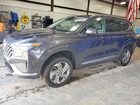2021 Hyundai Santa Fe Sel Серый vin: 5NMS2DAJ7MH329981