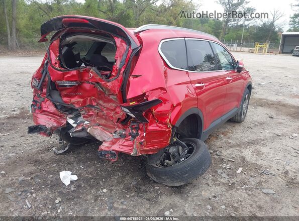 5NMS2DAJ7PH559041 2023 HYUNDAI SANTA FE Красный Задняя правая четверть