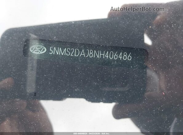 5NMS2DAJ8NH406486 2022 HYUNDAI SANTA FE Red ძრავის განყოფილების ხედი