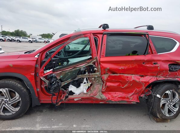 5NMS2DAJ8NH406486 2022 HYUNDAI SANTA FE Red 