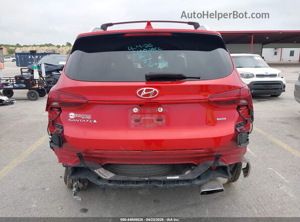 5NMS2DAJ8NH406486 2022 HYUNDAI SANTA FE Red 