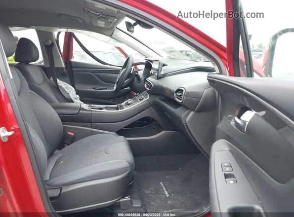 5NMS2DAJ8NH406486 2022 HYUNDAI SANTA FE Red წინა სალონის ხედი