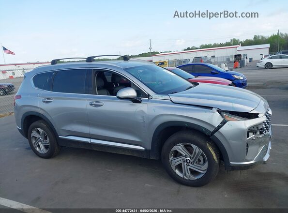 5NMS2DAJ8NH457082 2022 HYUNDAI SANTA FE Silver Widok wnętrza z tyłu