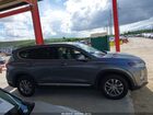 2019 Hyundai Santa Fe Sel Серебряный vin: 5NMS33AD0KH099876