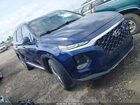 2020 Hyundai Santa Fe Sel Blue vin: 5NMS33AD2LH161702