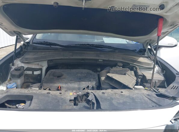 5NMS33AD2LH162123 2020 HYUNDAI SANTA FE Белый Вид сзади