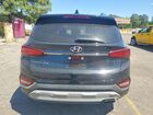 2019 Hyundai Santa Fe Sel 2.4l Black vin: 5NMS33AD3KH037047