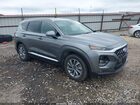 2019 Hyundai Santa Fe Sel Plus Серый vin: 5NMS33AD3KH070033