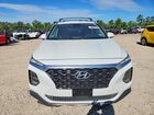 2020 Hyundai Santa Fe Sel Белый vin: 5NMS33AD3LH205836