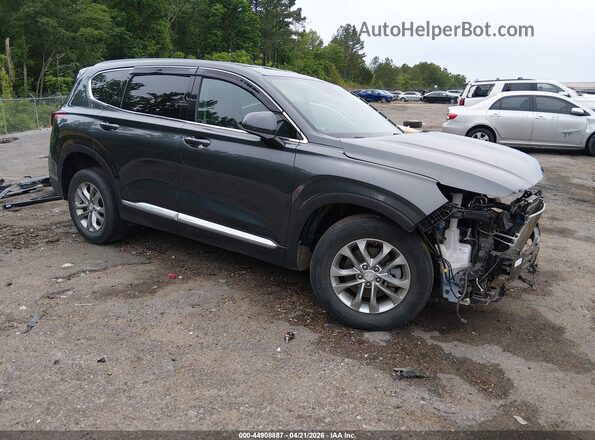 5NMS33AD3LH260447 2020 HYUNDAI SANTA FE Черный Передняя правая четверть