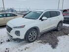 2020 Hyundai Santa Fe Sel White vin: 5NMS33AD4LH273577