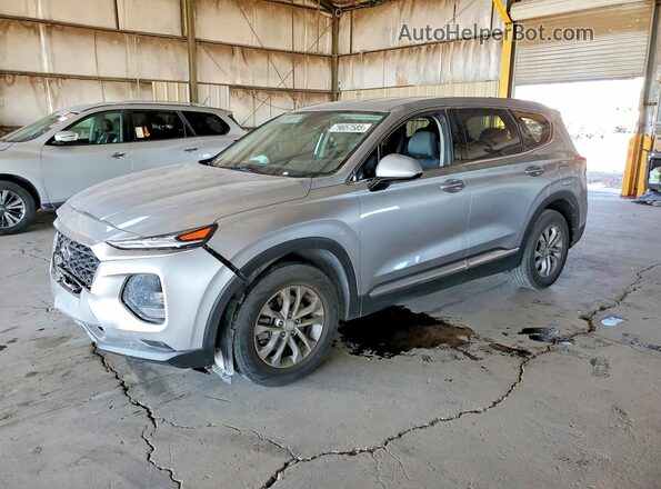 5NMS33AD5LH284474 2020 HYUNDAI SANTA Серебряный Передняя левая четверть