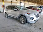 2020 Hyundai Santa Fe Sel Серебряный vin: 5NMS33AD5LH284474