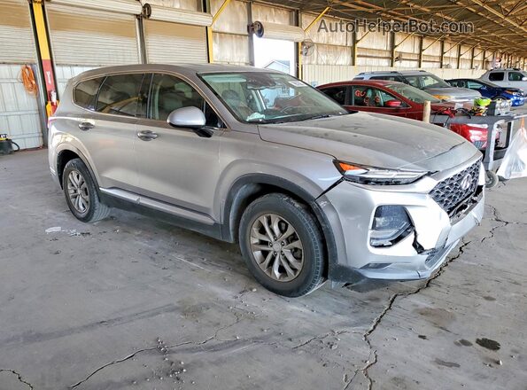 5NMS33AD5LH284474 2020 HYUNDAI SANTA Серебряный Передняя правая четверть