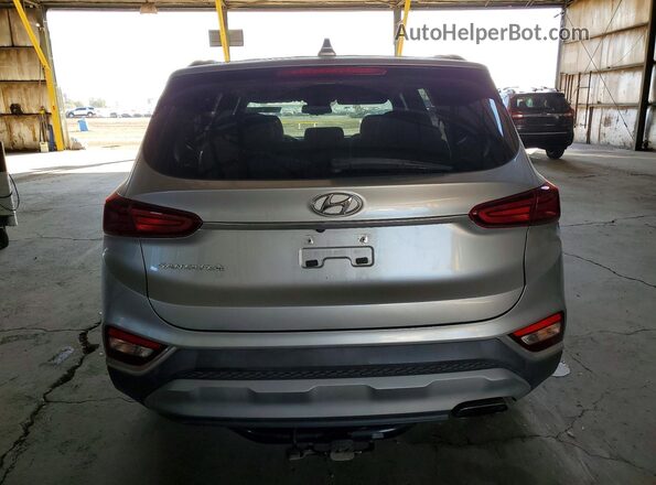 5NMS33AD5LH284474 2020 HYUNDAI SANTA Серебряный Вид сзади