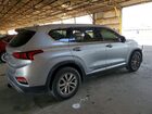 2020 Hyundai Santa Fe Sel Серебряный vin: 5NMS33AD5LH284474