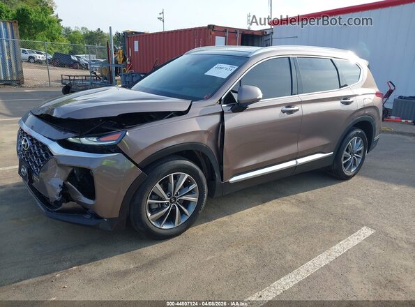 5NMS33AD9LH264910 2020 HYUNDAI SANTA FE Champagne Передняя левая четверть