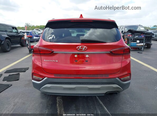 5NMS33ADXLH185648 2020 HYUNDAI SANTA FE Красный 