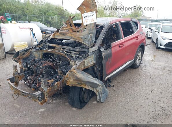 5NMS3CAD3LH211331 2020 HYUNDAI SANTA FE Red Przód lewy