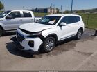 2020 Hyundai Santa Fe Sel Белый vin: 5NMS3CAD5LH181264