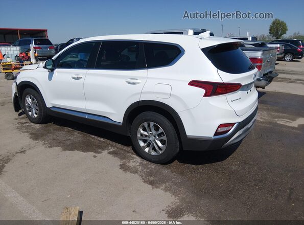 5NMS3CAD5LH181264 2020 HYUNDAI SANTA FE Белый Задняя левая четверть