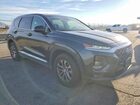2020 Hyundai Santa Fe Серый vin: 5NMS3CAD5LH224128