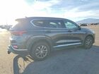 2020 Hyundai Santa Fe Серый vin: 5NMS3CAD5LH224128