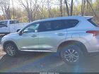 2019 Hyundai Santa Fe Sel Silver vin: 5NMS3CAD6KH022137