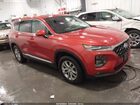 2019 Hyundai Santa Fe Sel Orange vin: 5NMS3CAD7KH047001