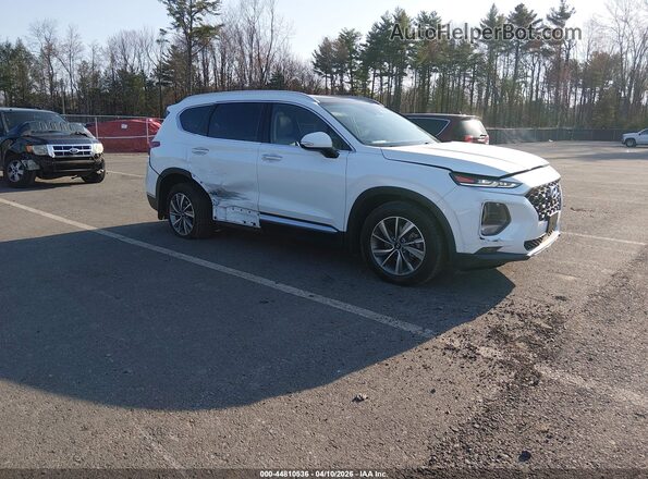 5NMS3CAD9LH263353 2020 HYUNDAI SANTA FE White Front right