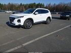 2020 Hyundai Santa Fe Sel White vin: 5NMS3CAD9LH263353