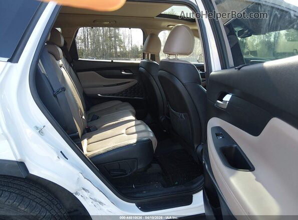 5NMS3CAD9LH263353 2020 HYUNDAI SANTA FE White VIN sticker view