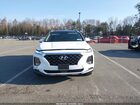 2020 Hyundai Santa Fe Sel White vin: 5NMS3CAD9LH263353